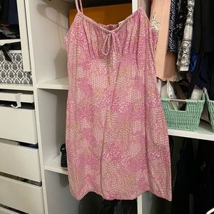 Pink Floral Spring dress